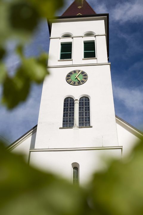 Ansicht der St. Mauritius Kirche in Eigeltingen